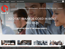 Tablet Screenshot of huntit.nl